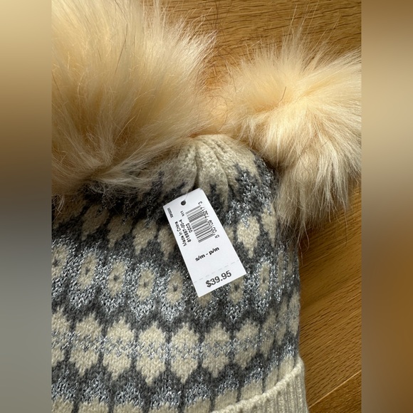 NWT baby Gap fair isle cashsoft beanie - Picture 2 of 4